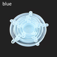 Load image into Gallery viewer, 6pcs Pot Cover Silicone Stretch Lids Durable Reusable Food Save Cover Heat Resisting Fits All Sizes and Shapes Containers

